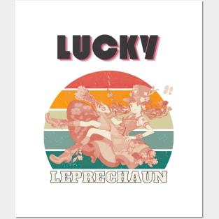 Lucky Leprechaun Posters and Art